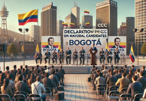 DECLARACIÓN DE LA CCC FRENTE A LAS CANDIDATURAS PARA LA ALCALDÍA MAYOR DE BOGOTÁ